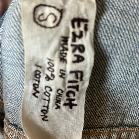 Vintage Ezra Fitch jean jacket - Picture 3 of 4